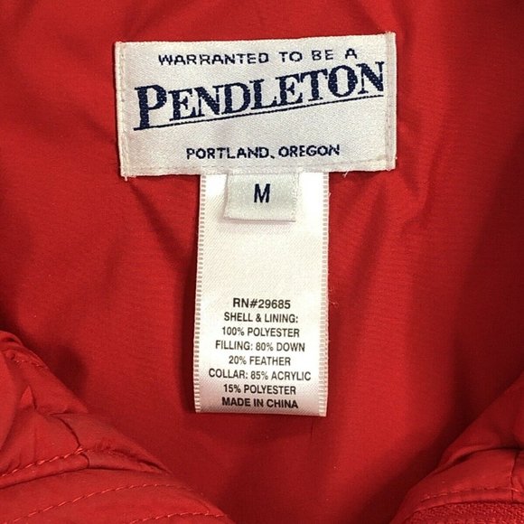 COPY - Pendleton Womens Quilted Down Blend Vest - Picture 6 of 9